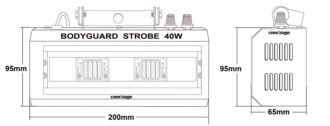 CS-S40B RGB Size